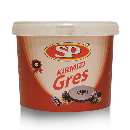 SP Kırmızı Gres 14 Kg Plastik Kova