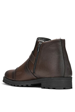 Günlük Erkek Bot Bağcıklı Toka Detaylı Tırtık Taban Outdoor Ayakkabı 01