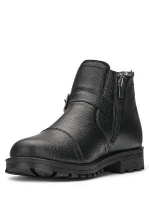 Günlük Erkek Bot Bağcıklı Toka Detaylı Tırtık Taban Outdoor Ayakkabı 01