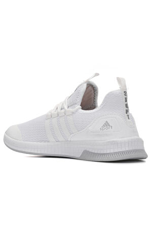 Günlük Kadın - Erkek Sneaker Nefes Alabilen Triko Bağcıklı Hafif Yürüyüş Esnek Spor Ayakkabı 249 053