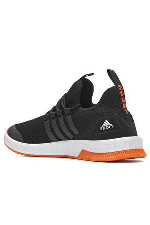 Günlük Kadın - Erkek Sneaker Nefes Alabilen Triko Bağcıklı Hafif Yürüyüş Esnek Spor Ayakkabı 249 053