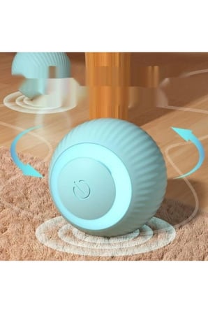 1 Adet Akıllı İnteraktif Kedi Ve Evcil Hayvan Oyuncağı – Hareket Sensörlü, Titreşimli Ve Işıklı, Kendiliğinden Hareketli Pet Toy, Şarj Kablosu Dahil