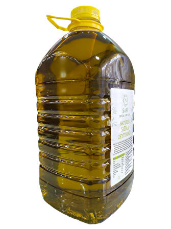 Salatalar ve Mezeler İçin Naturel Sızma Soğuk Sıkım Zeytinyağı 5 Litre