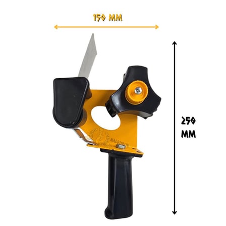 SGS Metal Gövdeli ve Ayarlı Tabanca Tipi Koli Bant Kesme Makinesi