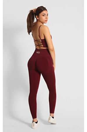 Ntb Seamless Scrunch Push-up Leggings | Yüksek Bel Büzgülü Toparlayıcı Dikişsiz Tayt