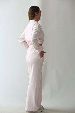 Kadın Pembe Eşofman Altı - %100 Pamuk - Rahat Kesim ve Yumuşak Dokulu, Jogger, KadınSpor Giyim,