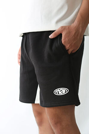 Man of Man Erkek Siyah Şort