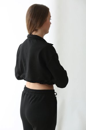 Kadın Siyah Sweatshirt