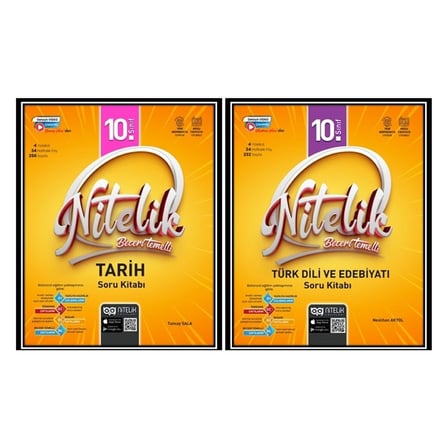 10.SINIF BECERİ TEMELLİ TÜRK DİLİ VE EDEBİYATI İ + TARİH SORU KİTABI 2Lİ SET