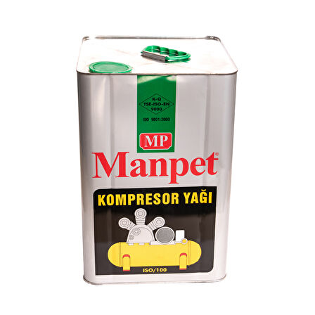 Manpet Fausto Kompresör Yağı Iso 100 - 14 Kg