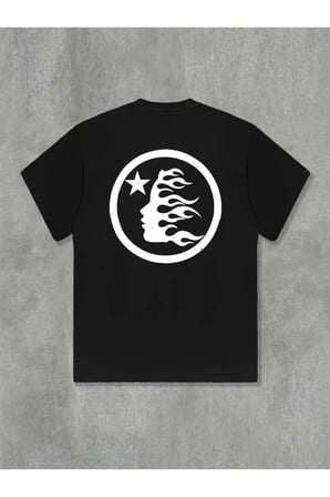 Hellstar Graphic Baskılı Unisex Oversize T-shirt