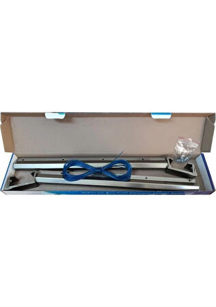 Koral Alüminyum Kare Sistem 60×25 Cm Bronz Çamaşırlık