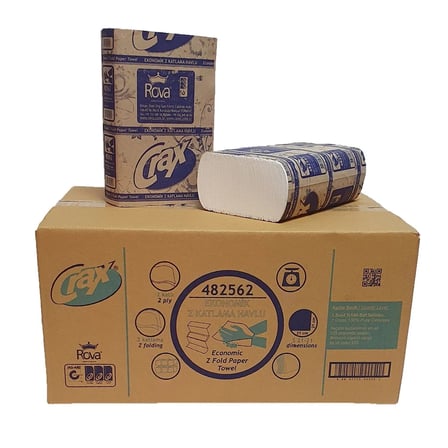 Crax Dispenser Kağıt Havlu 17x21 cm 150'li (1 Koli 18 paket)