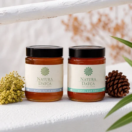 Natura Datça Çam Balı Ve Kekik Balı 2'Li Set (2 X 500 G)