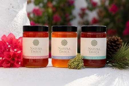 Natura Datça Çam, Çiçek ve Kekik Balı 3'lü Set (3 x 500 g)