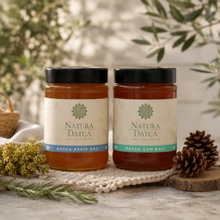 Natura Datça Çiçek Ve Çam Balı 2'Li Set (2 X 850 G)