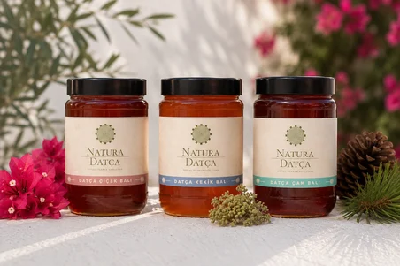 Natura Datça Çam, Çiçek ve Kekik Balı 3'lü Set (3 x 850 g)