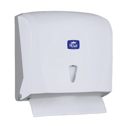 Rova Z Katlı Kağıt Havlu Dispenseri Beyaz