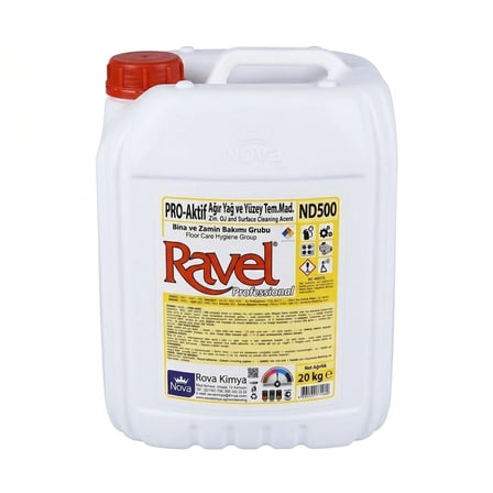 Ravel Pro-Aktif Ağır Kir-Yağ ve Yüzey Temizleme Maddesi 20 Kg
