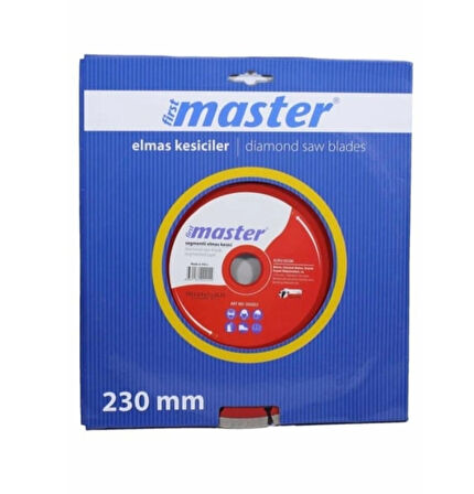 First Master Segmentli Elmas Kesici 180 MM