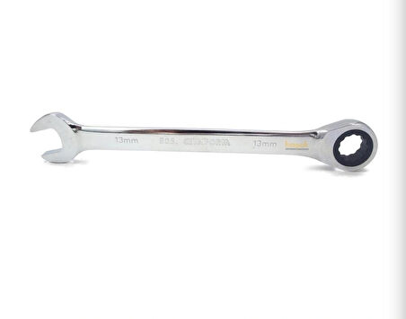 13 Mm Tekli Cırcırlı Kontra Anahtar Kombine