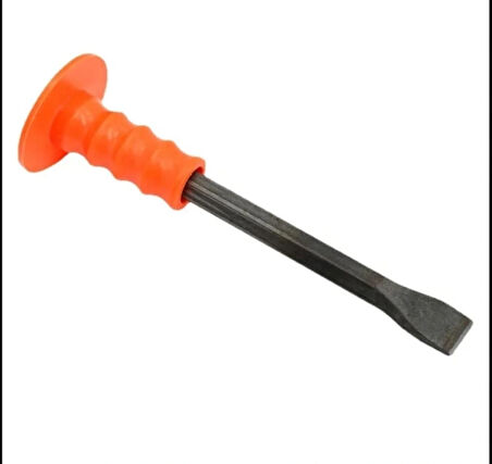RENKLİ ÇELİK DÜZ KESKİ KORUMALI 30CM.MURÇ