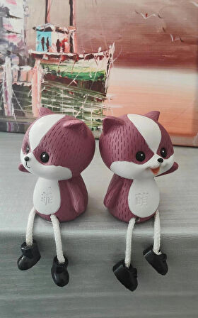 DEKORATİF OTURAN SİNCAP BİBLO GÜLKURUSU