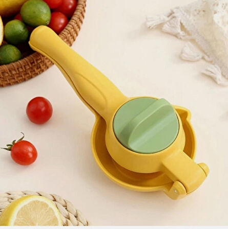 Plastik Limon Sıkacağı Yeni Nesil Ayarlı Pratik Limon Narenciye Sıkacağı