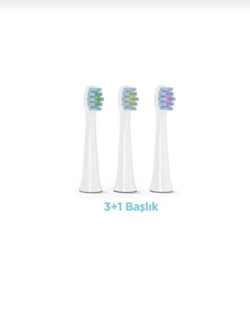 Polosmart Şarjlı Diş Fırçası - PSC42 3+1 başlık
