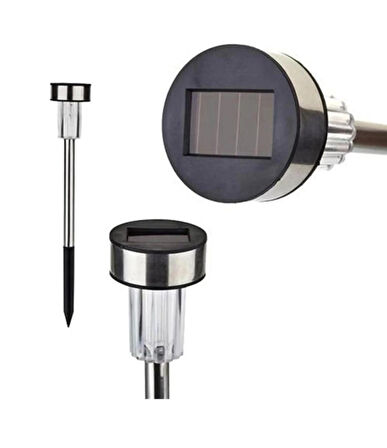 Solar Bahçe Lambası 10’lu Set Direk Aydınlatma – Güneş Enerjili LED Işık, Dış Mekan Aydınlatması,