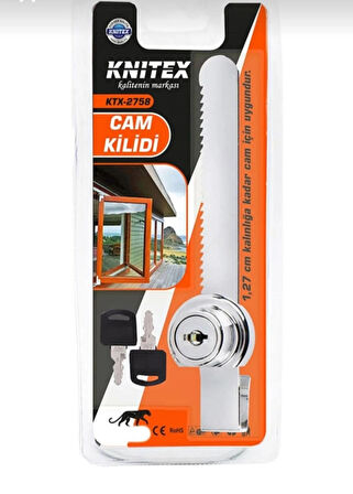  Anahtarlı Dolap Kilidi Sürgülü Kilit Cam Kilidi Vitrin Kapı Kilidi Mağaza Dükkan Kilidi