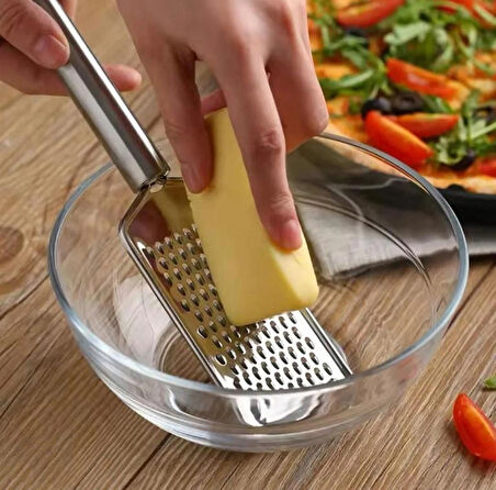 El Rendesi ve Kabak Oyacağı Paslanmaz Çelik Limon Peynir Sarımsak Rendesi Çok İşlevli Rende