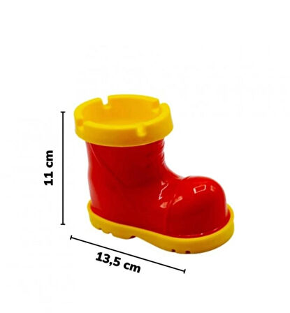 Bot Tasarımlı Kokusuz Küllük