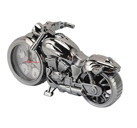 Retro Motorsiklet çalar saat retro klasik model motor saat masa saati Plastik Analog 