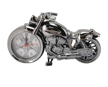 Retro Motorsiklet çalar saat retro klasik model motor saat masa saati Plastik Analog 