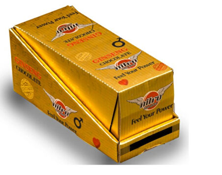 NİTROMAX ÇİKOLATA 12 ADET GOLD GİNSENG 