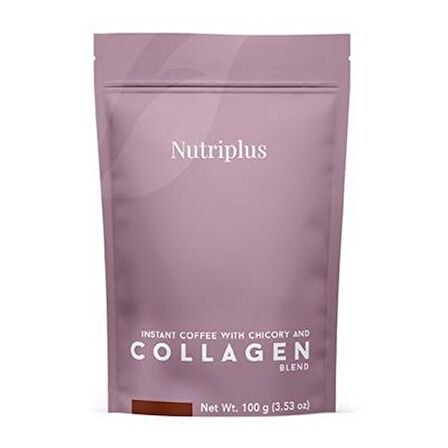 Nutriplus Kolajen Beauty Set- Kolajen Toz Kolajenli Hindiba Kahve