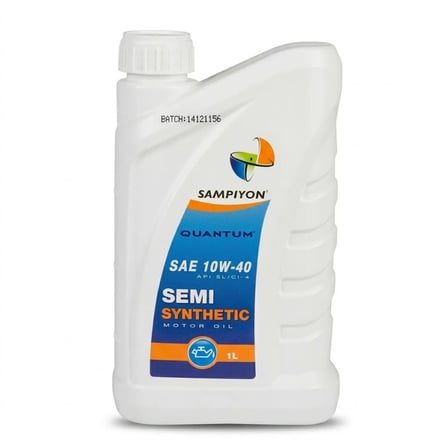 Şampiyon Quantum 10W-40 Yarı Sentetik Motor Yağı 1 Lt