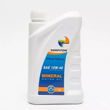 Şampiyon Pro-Tech 15W-40 Mineral Motor Yağı 1 Lt