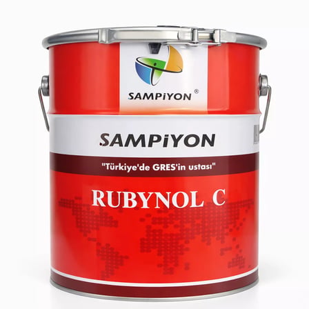 Şampiyon Rubynol C Kırmızı Kalsiyum Gres Yağı 14 Kg Kova