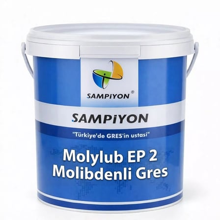 Şampiyon Molylub EP 2 Molibdenli Gres Yağı 14 Kg Kova