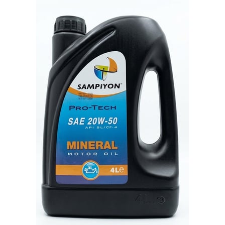 Şampiyon Pro-Gas 20W-50 LPG Motor Yağı 4 Lt