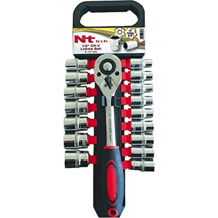 Nttools NCSET71 20 Parça 1/2’’ Altı Köşe Lokma Seti