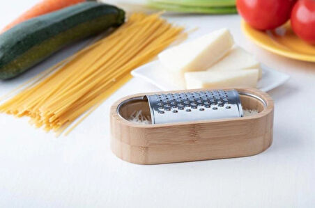 Bambu Hazneli Çelik Rende 15Cm x 7Cm