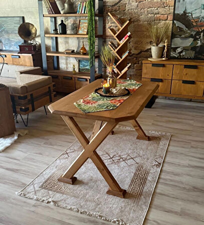 Ntconcept Arden Doğal Ahşap Yemek Masası