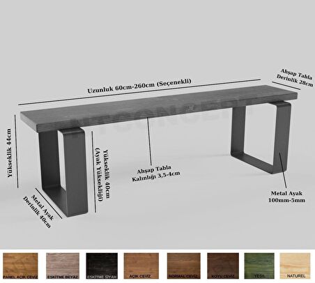 Ntconcept Masif Ağaç Bank