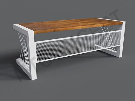 Ntconcept Alfa Çalışma Masası Ceviz 140-260 x 85-098 cm Kahverengi 