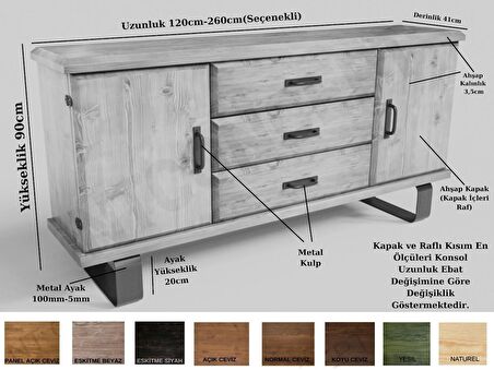 Ntconcept Kain Ofis Masası Ahşap 85 x 140 cm Açık Ceviz 