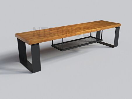 Ntconcept Tore Masif Ahşap Tv Stand