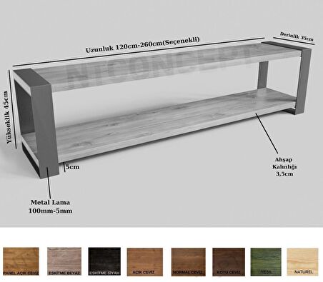 Ntconcept İlla Ahşap Tv Stand